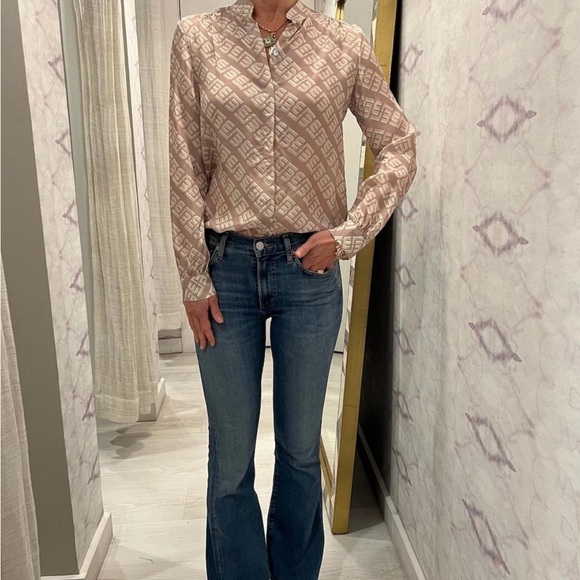 NEW LAMAND gia blouse in amanda print x small - Picture 9 of 10